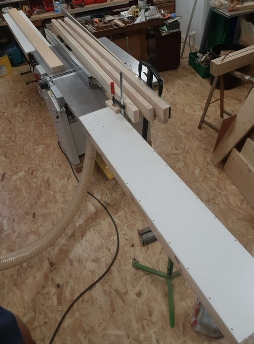 Rallonges tables raboteuse dégauchisseuse XL