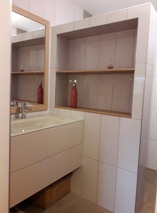 Duo de meubles sous vasque (SdB & WC)