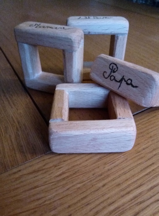 Coulant de serviette de table