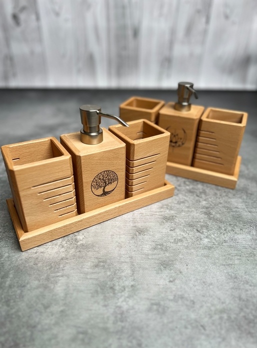 Lot de Pots et distributeur