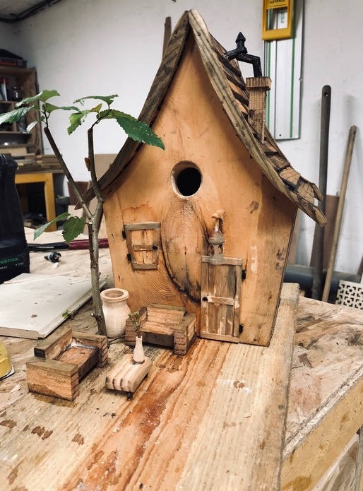 Nichoir "Maison de fées"