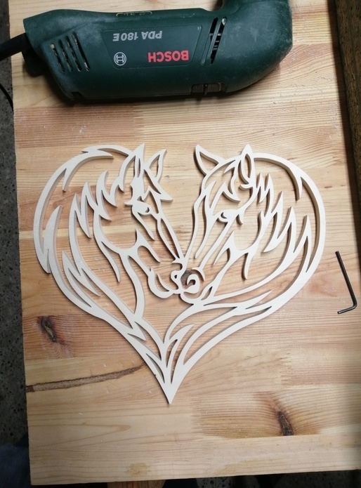 Chantournage cœur