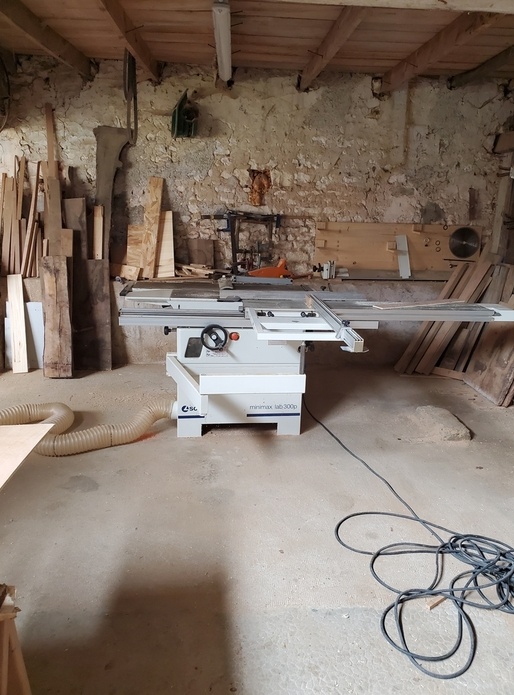 Atelier dans les granges