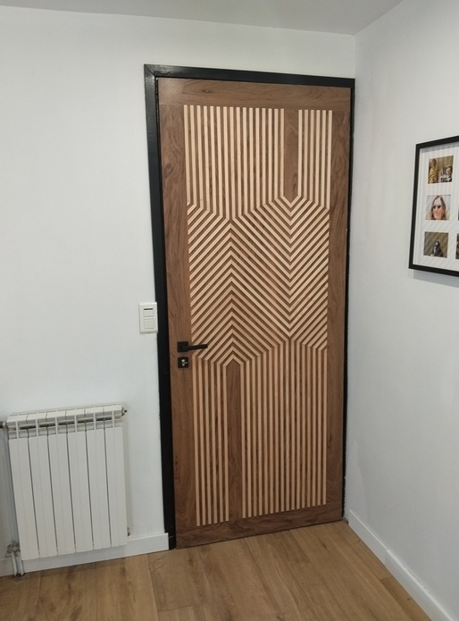 Porte d'entrée relookée