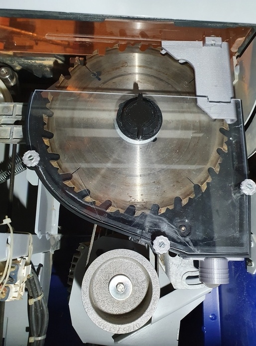 Carter pour aspiration copeaux pour lurem optal ou maxi 26 plus