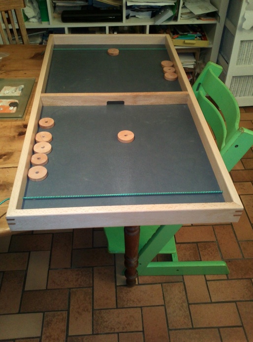 Passe trappe jeu en bois