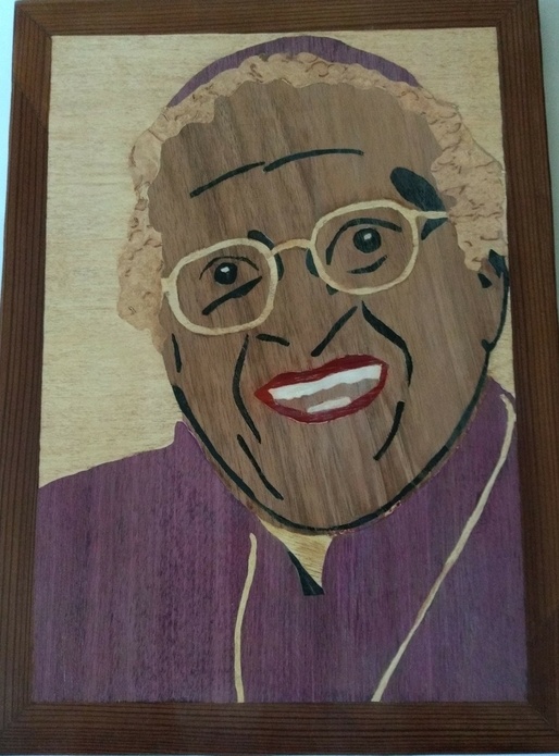 Tableau sur mesure marqueté