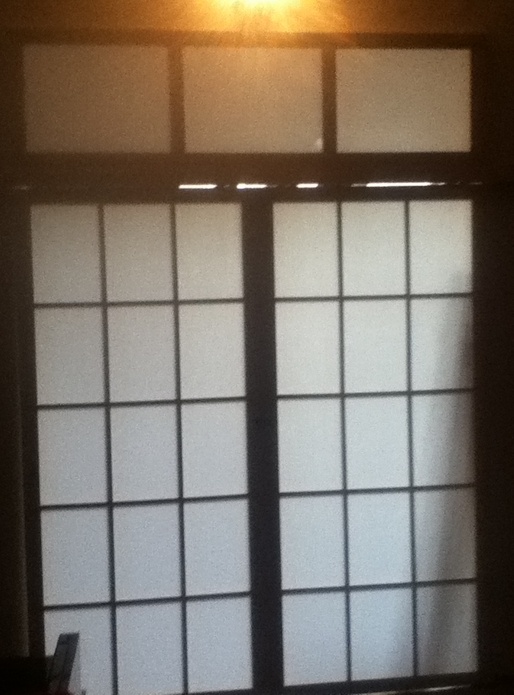 Porte coulissante japonaise(shoji)