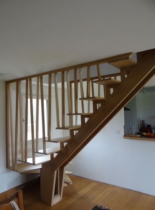 Escalier écomnomie de bois