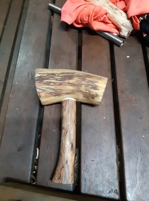 Maillet rustique en gaïac