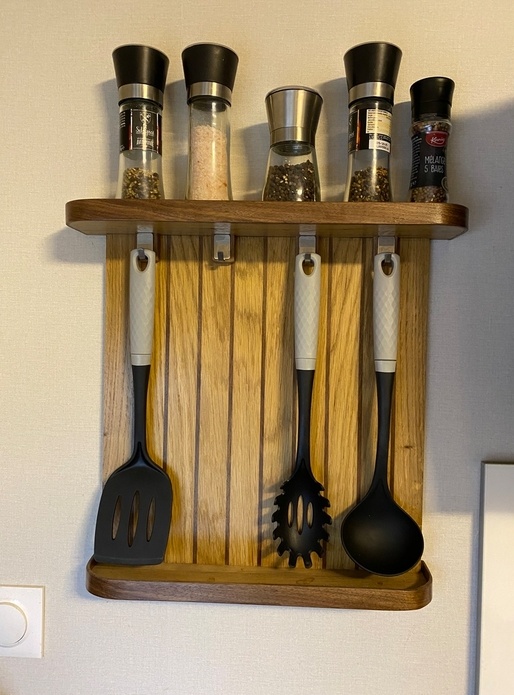 Support ustensiles de cuisine