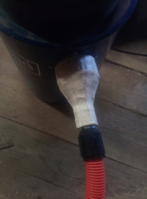 Adaptateur aspiateur (en copeaux!)