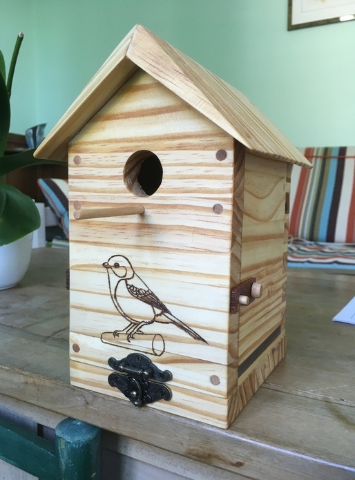 Vue d'ensemble de la cabane