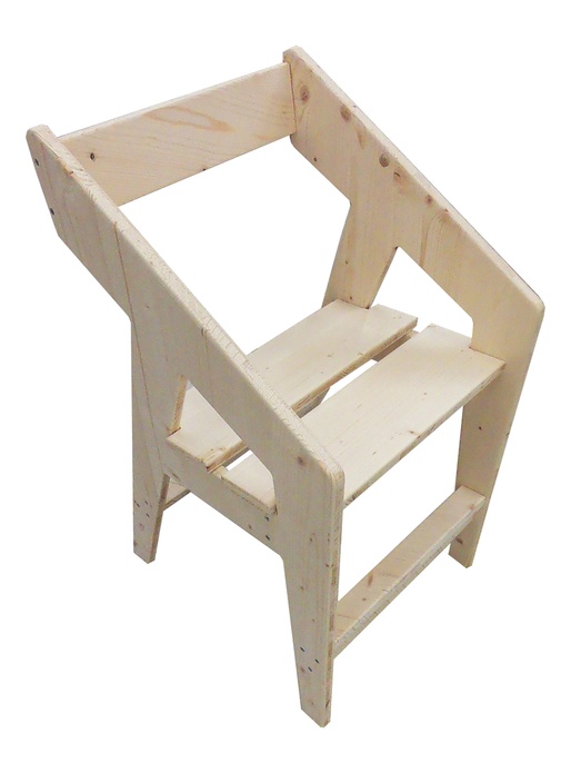 Fauteuil en 3 plis épicéa