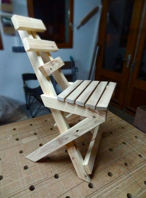 Petite chaise - récup