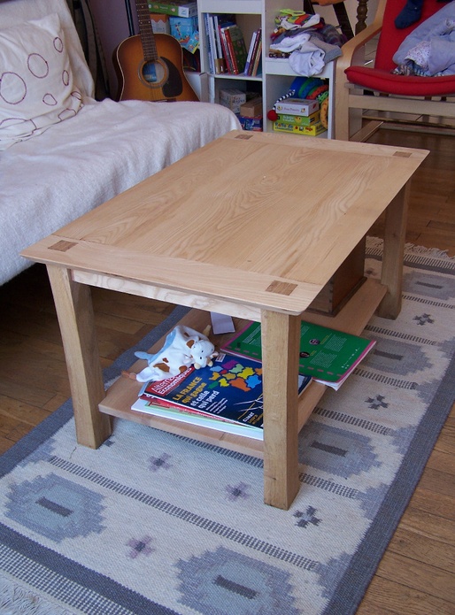 Table basse sans clou ni vis ni colle