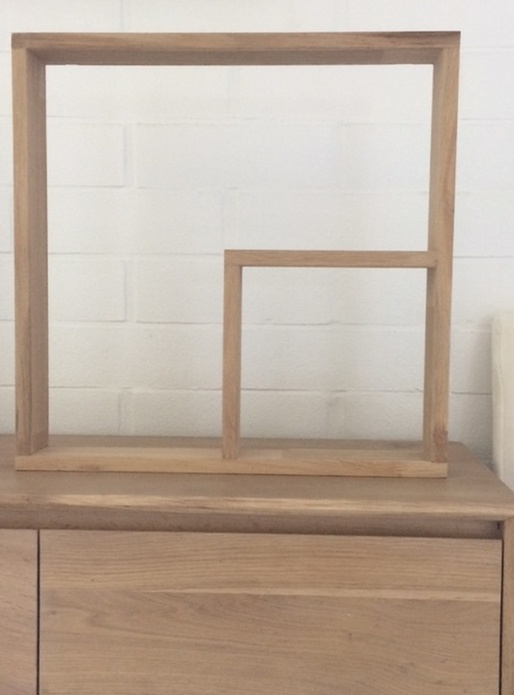 Etagére cube en chêne