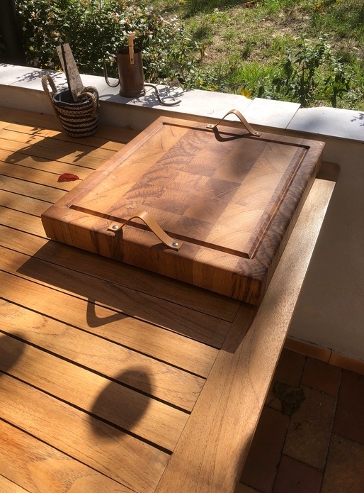 Planche à découper bois de bout