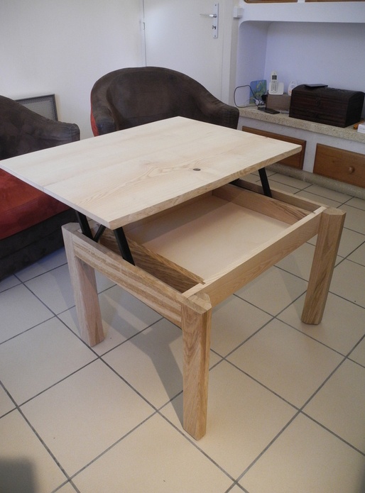 Table basse relevable