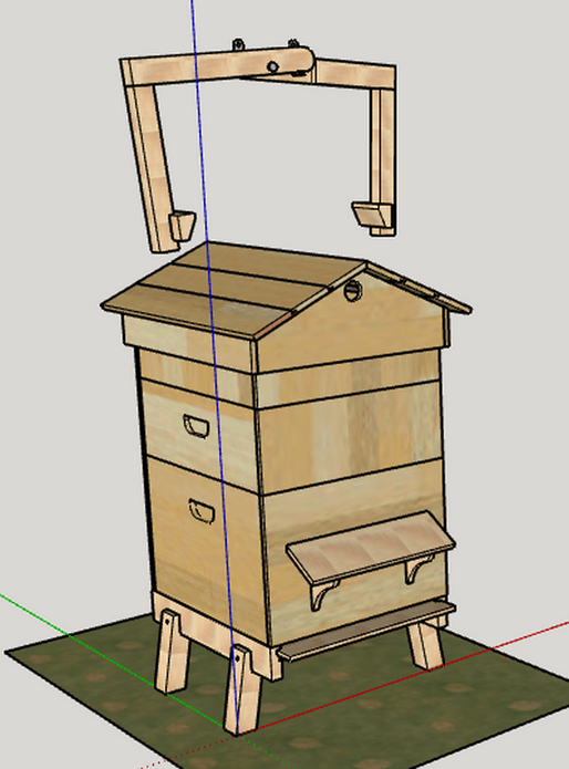 Ruche complète Dadant 10