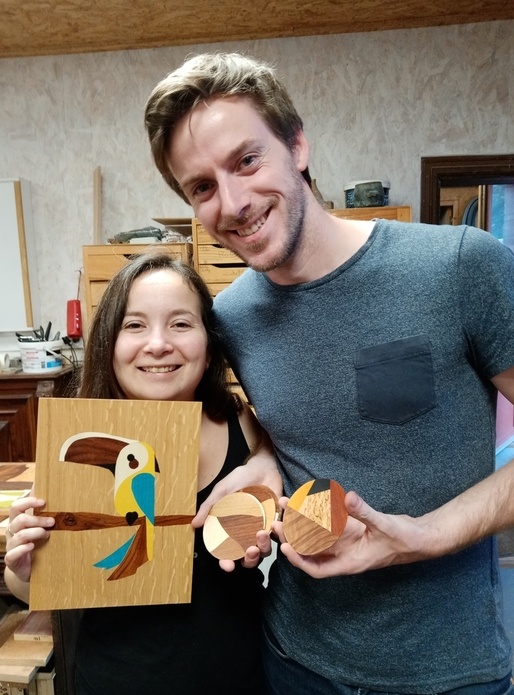 Stage de découverte de la marqueterie