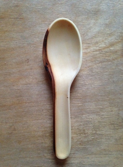 2 Cuillères en marronier