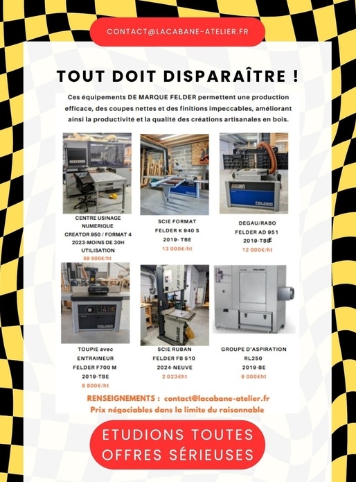Atelier partagé destock tout