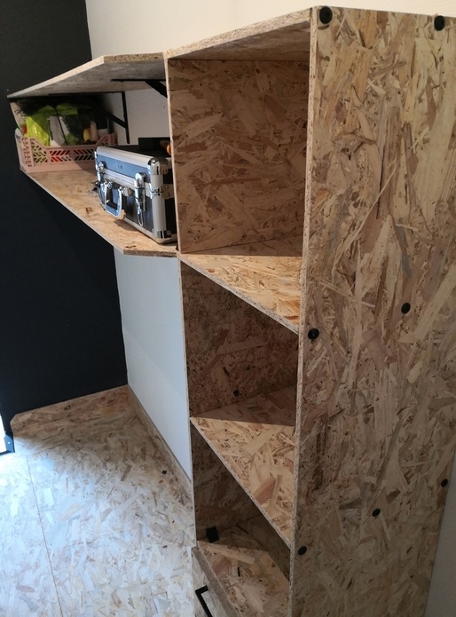 Garage de maison de bourg