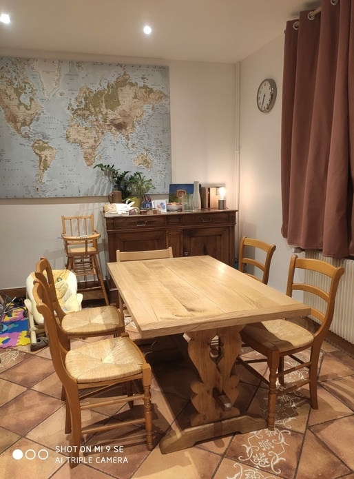 Rénovation vieille table à manger