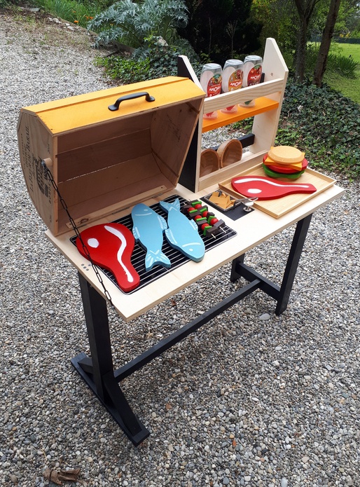 Barbecue en bois