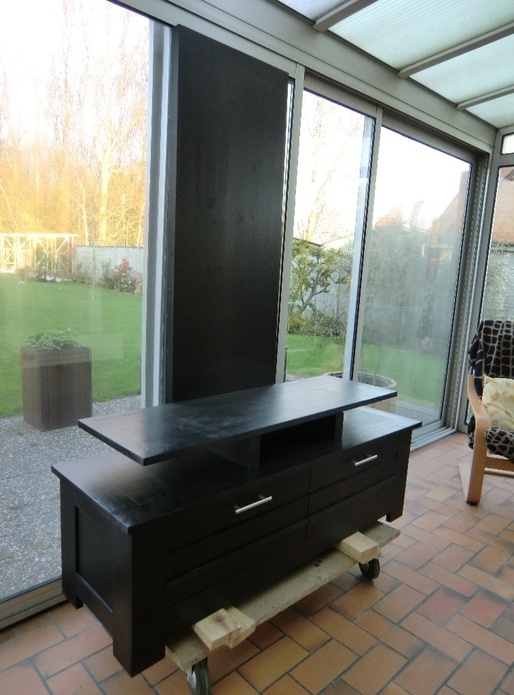 Meuble tv chêne massif