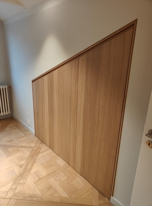 Dressing à tiroirs sous-pente