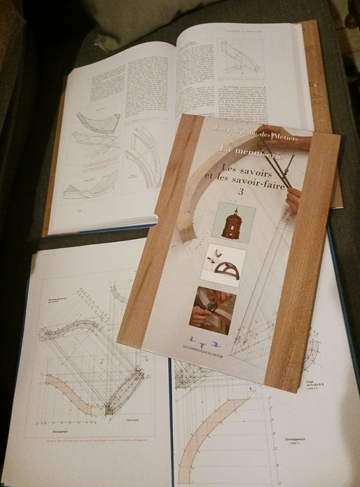 Réédition du volume 3 de l'encyclopédie des compagnons : art du trait