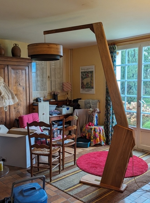 Le Pendu : la lampe gibet.