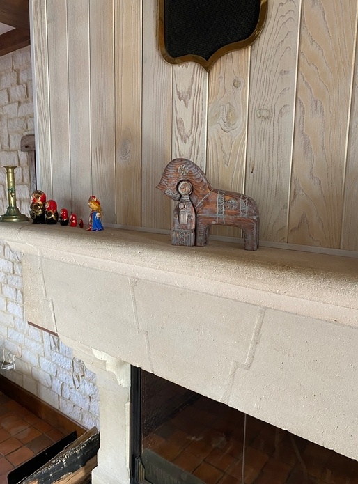 En situation chez la destinataire ...