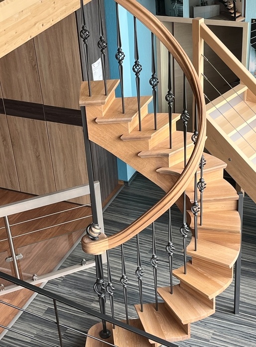 Escalier débillardé