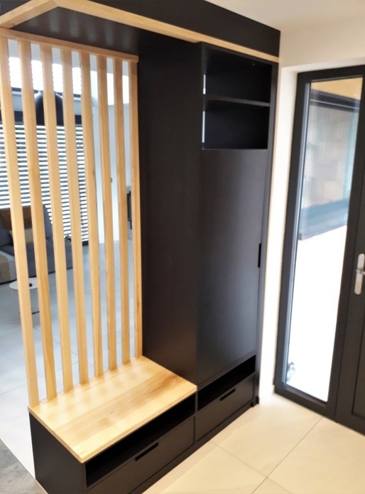 Agencement entrée claustra