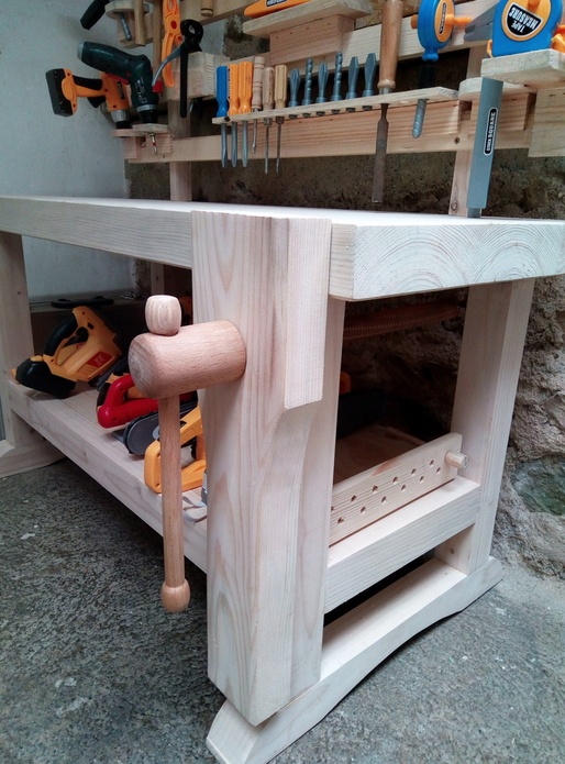 Un établi pour mes apprentis