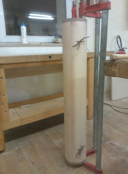 Boîte de transport pour canne et chansonnier