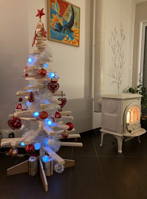 Sapin de Noël équilibré et grand