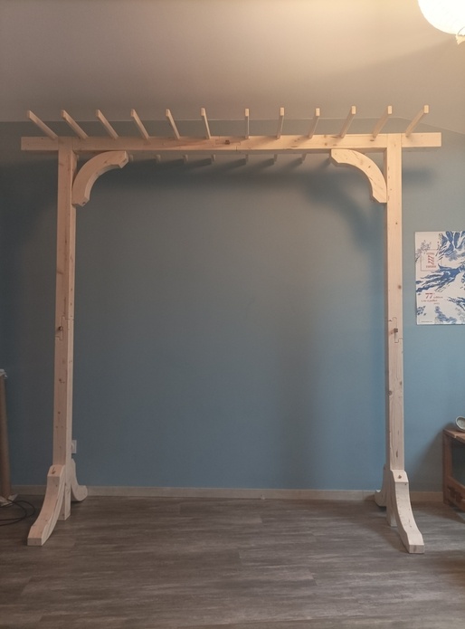 Arche décorative démontable pour un mariage