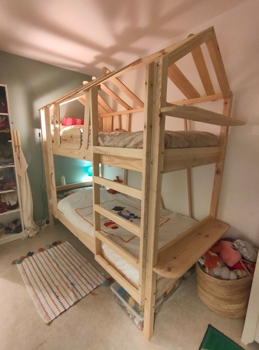 Lit cabane pour les p'tits loups !