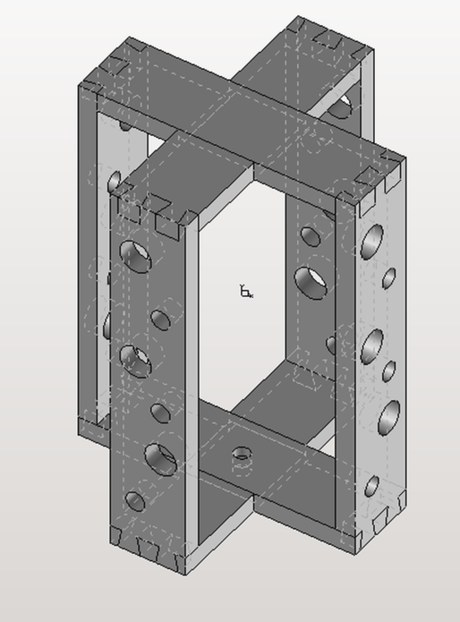 Lampe à queues d'aronde