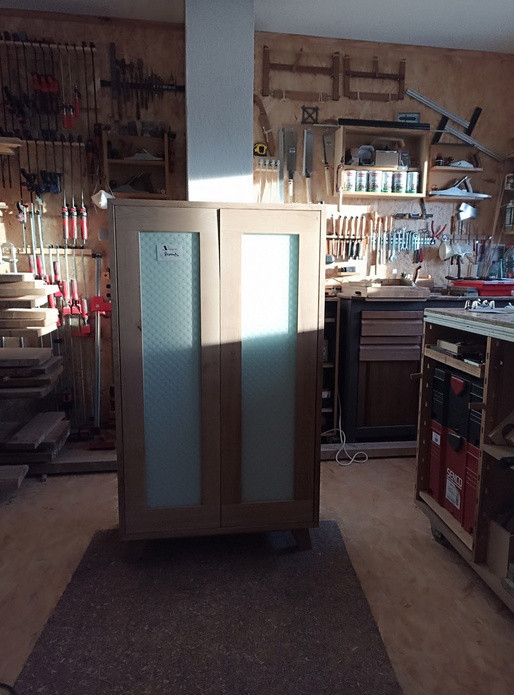 Meuble haut pour verres et bouteilles