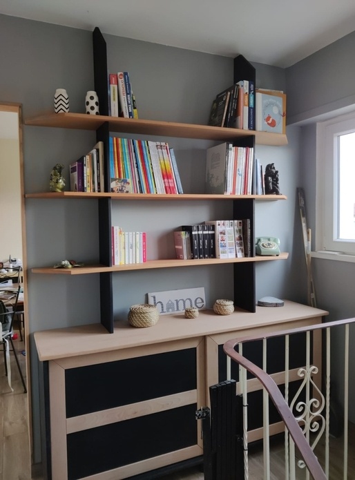 Meuble bibliothèque