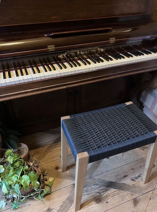 Banquette de Piano en Corde Danoise