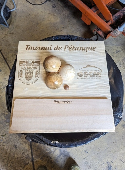 Trophée pour bouliste