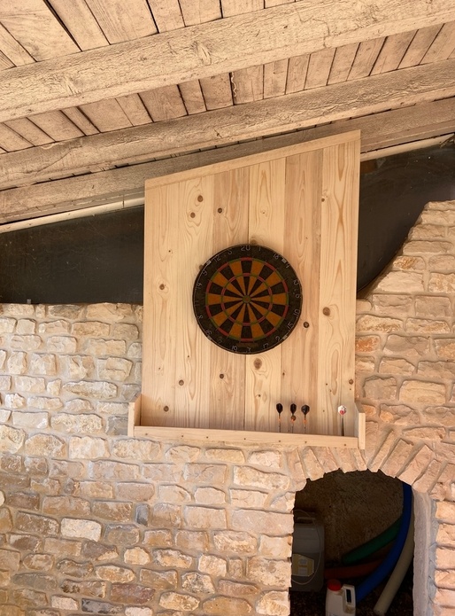 Cible pour jeu de fléchettes