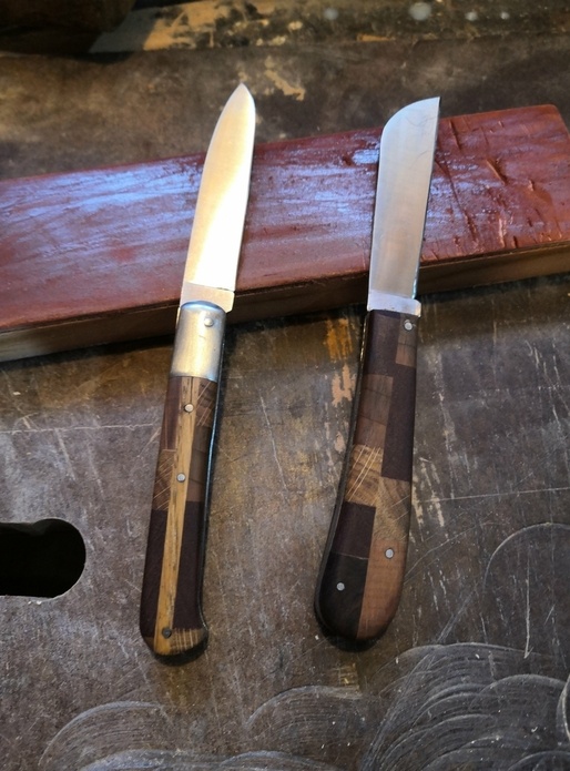 Manche de couteaux (et montage)