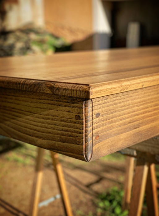 Estrade en châtaignier